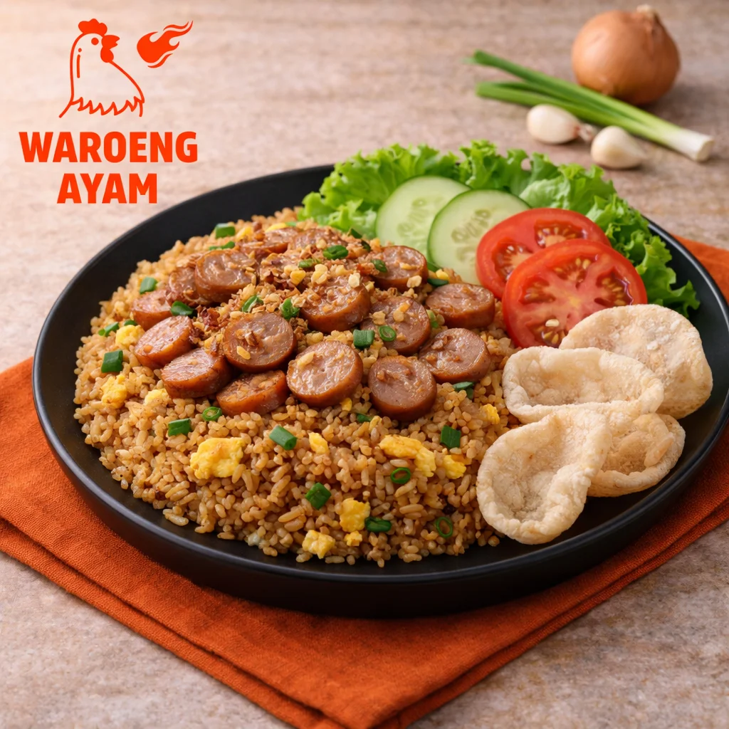 Nasi Goreng Sosis