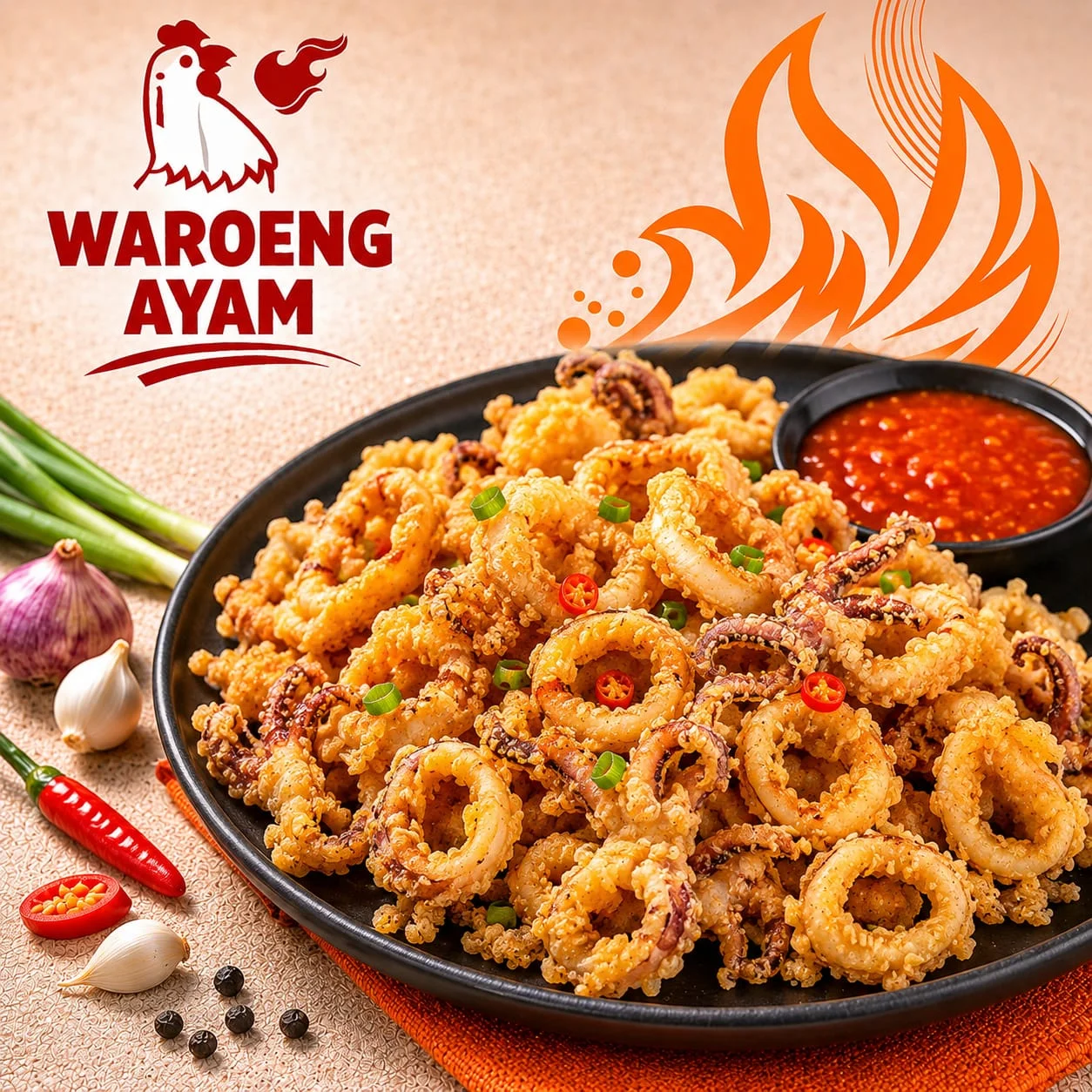 Cumi Goreng Tepung